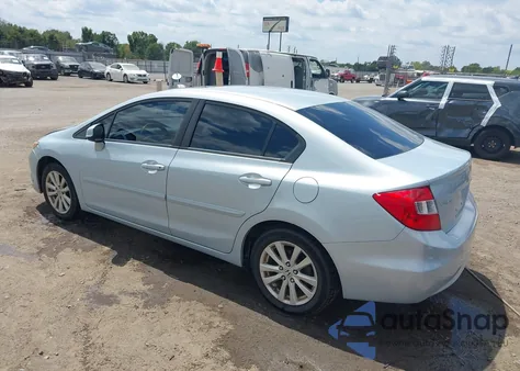 2012 Honda Civic Ex из США, поврежденный, VIN 19XFB2F85CE027767